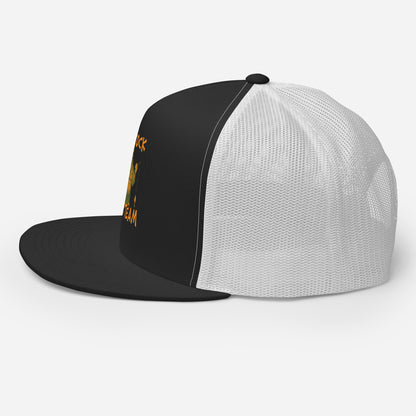 "Fatcock" trucker cap, Jäger colors (DTF print)