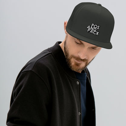 Trucker-Cap „POS AND PACK“ (schwarzes Logo)