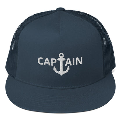 "Captain" trucker cap