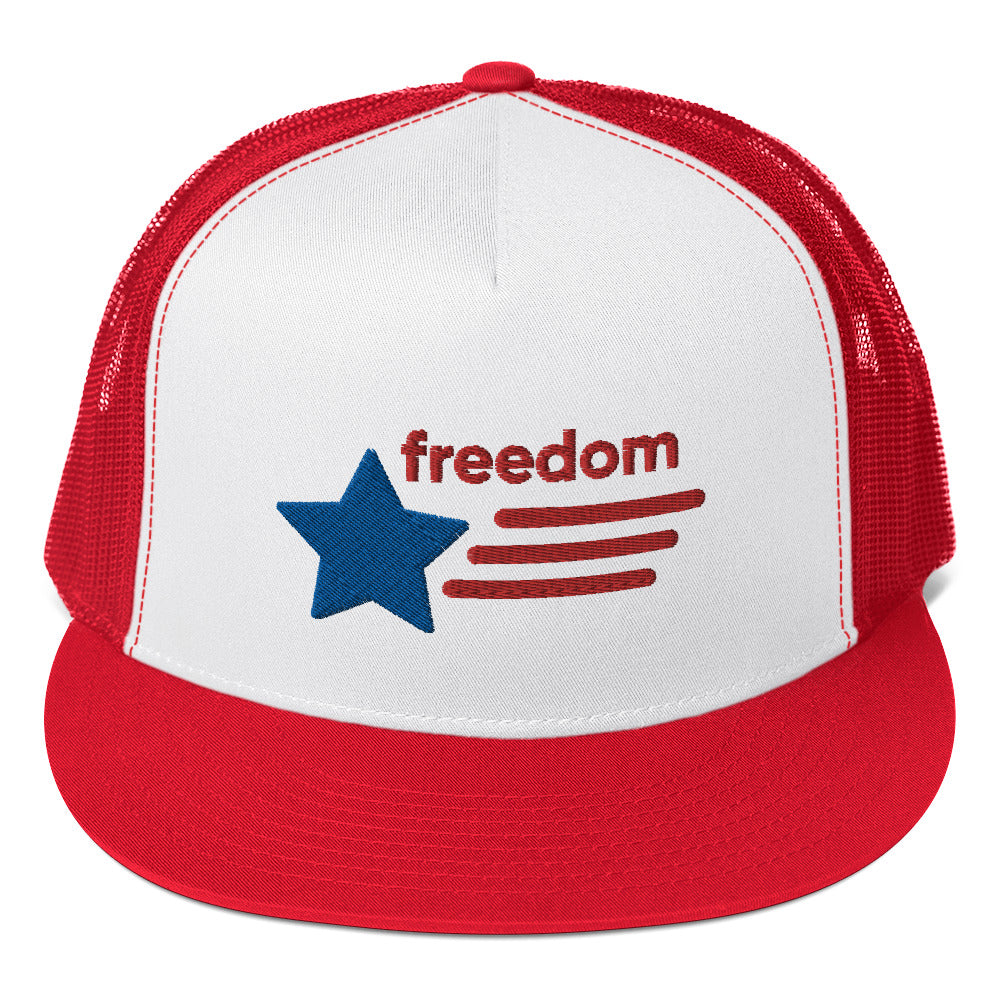 "Freedom" trucker cap