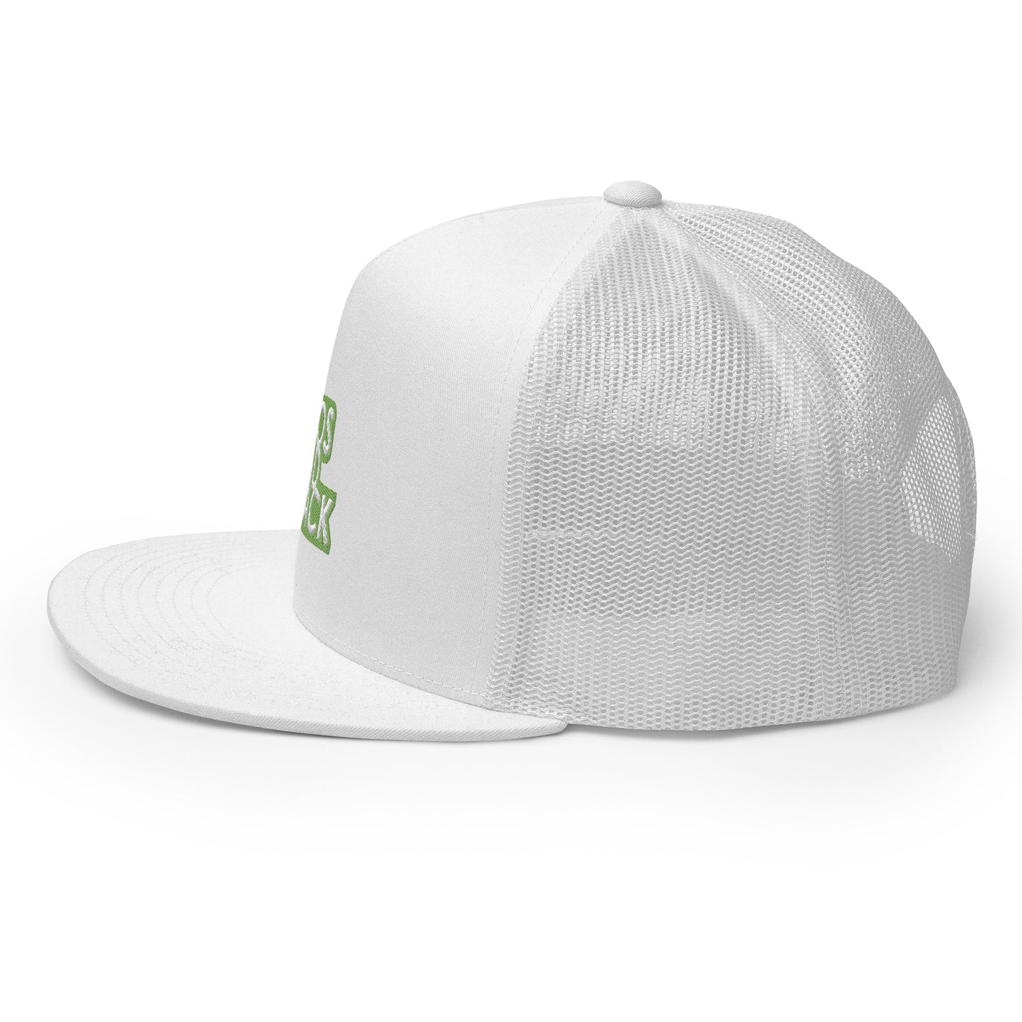 "POS AND PACK" trucker cap (green logo)