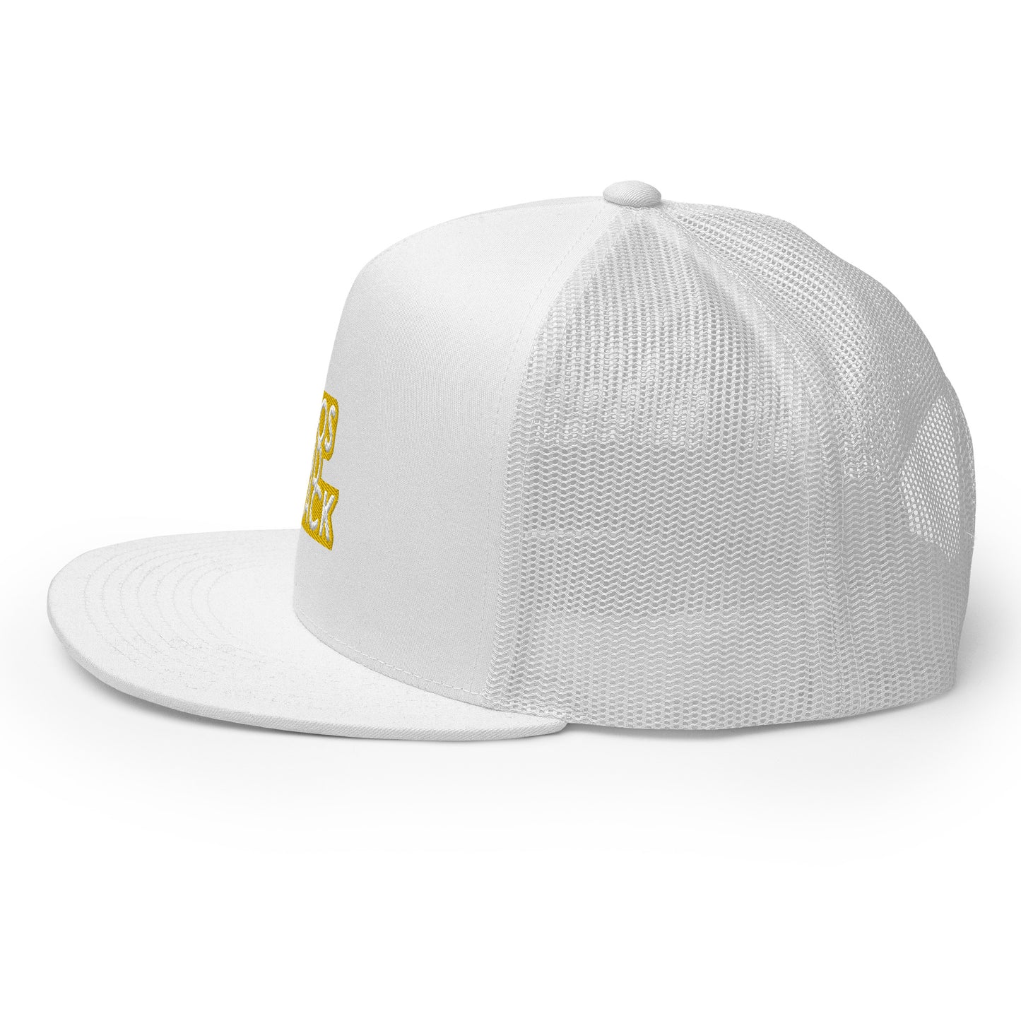 "POS AND PACK" trucker cap (yellow logo)