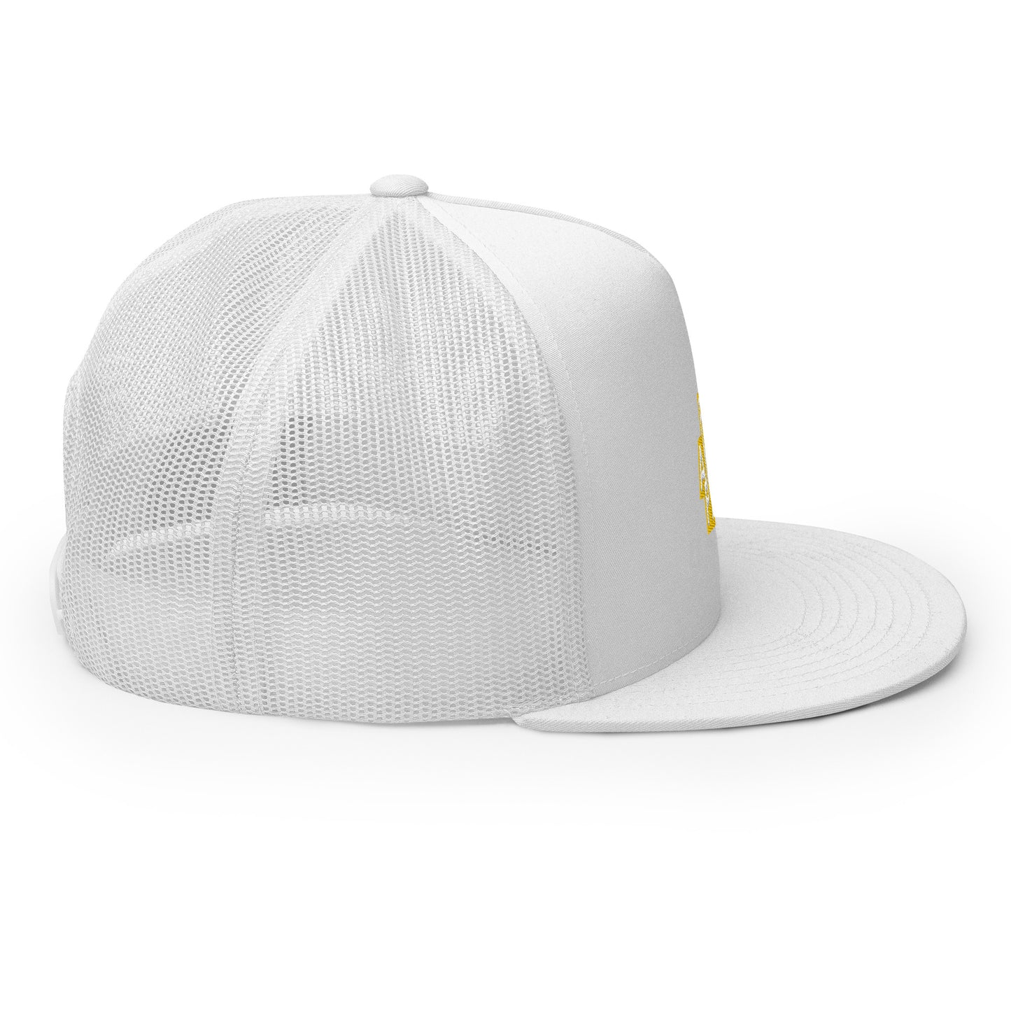 "POS AND PACK" trucker cap (yellow logo)