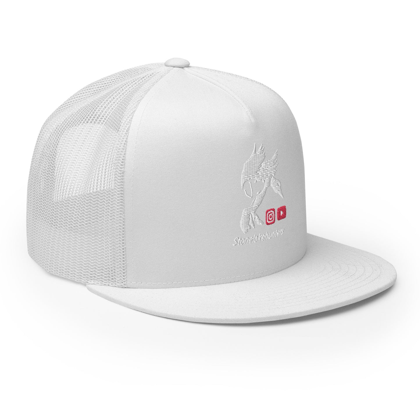 "Stonelake Hunters" trucker cap, white logo