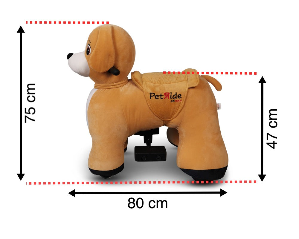 "Dog" rideable electric toy