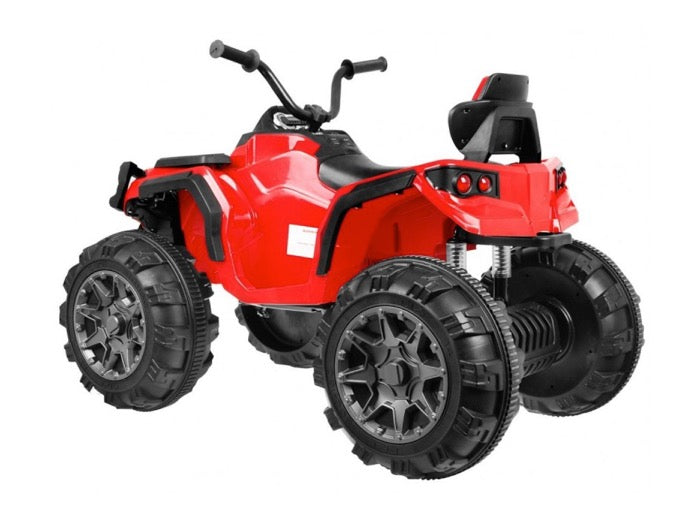RollZone children's electric quad bike with rubber tires (red)