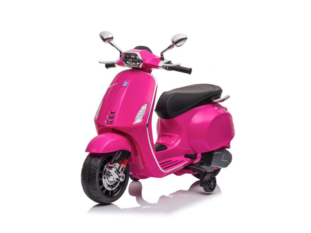 Lahjaideat - Vespa sähköskootteri, pinkki