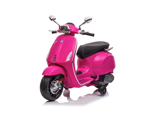 Vespa sähköskootteri, pinkki