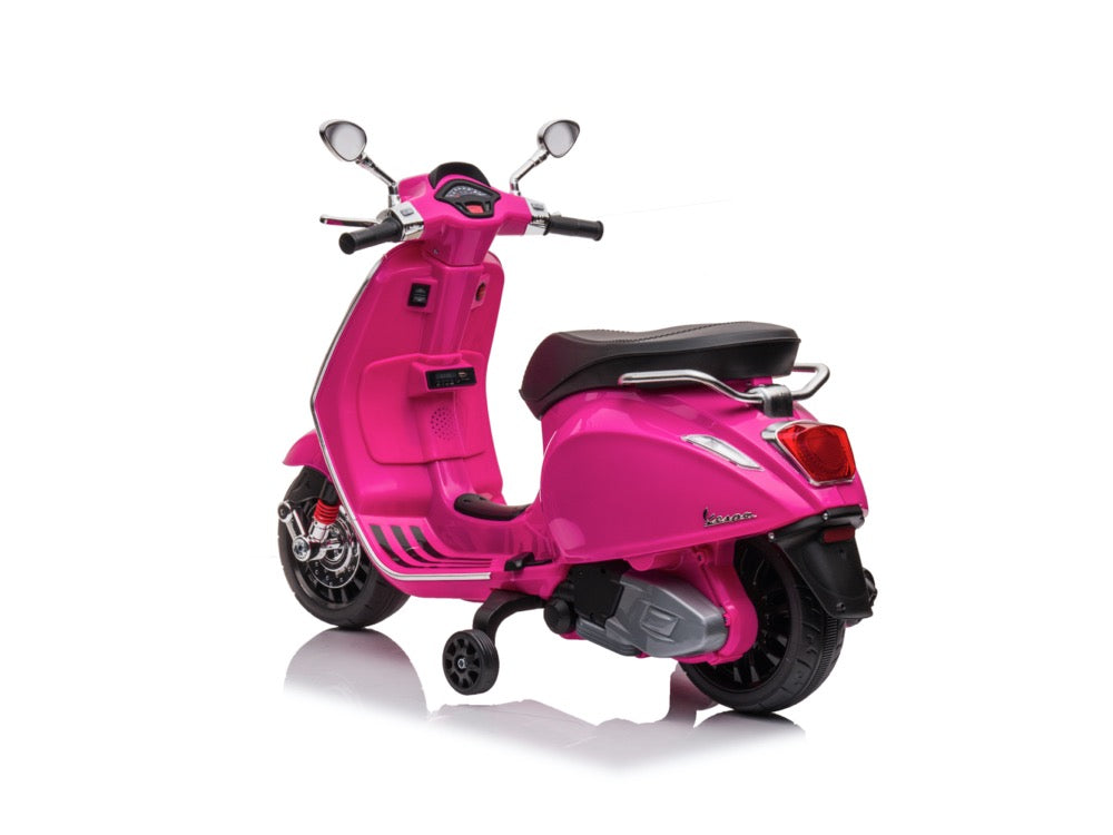 Lahjaideat - Vespa sähköskootteri, pinkki