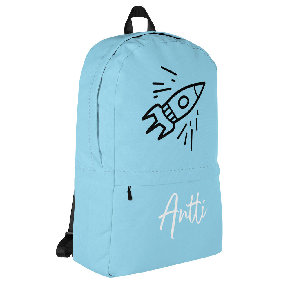 Backpack named "Antti".