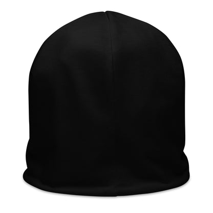 "Kirkkonummen Asumisunevonta" thin tricot beanie, black