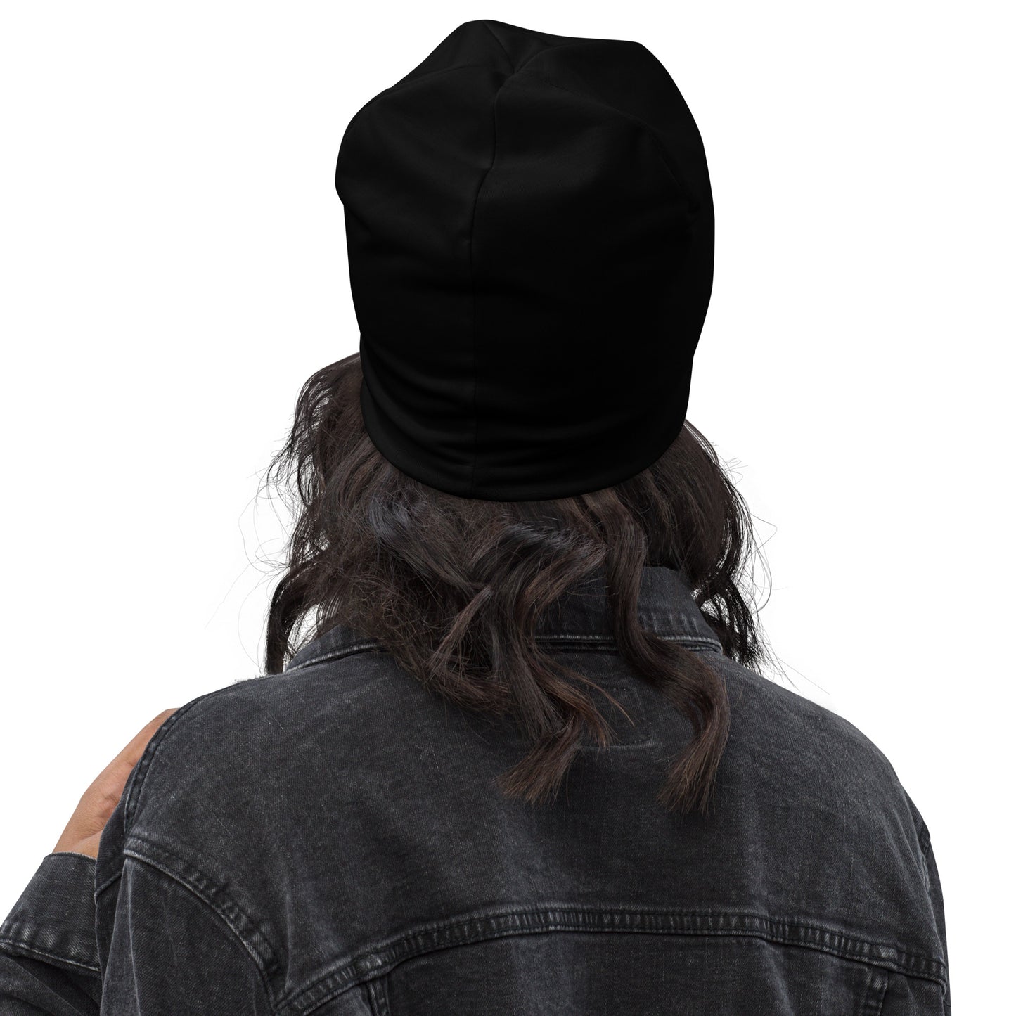 "Kirkkonummen Asumisunevonta" thin tricot beanie, black