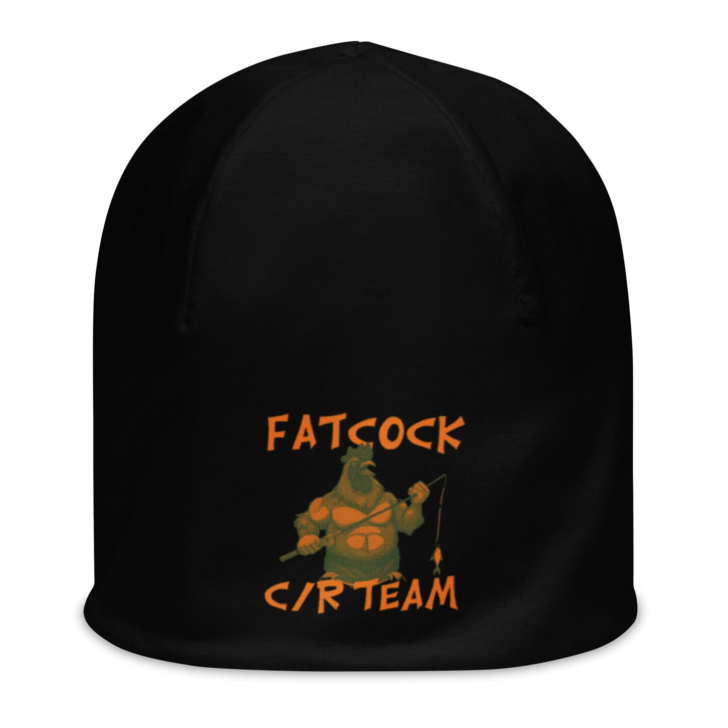 "Fatcock" thin tricot beanie, Jäger colors