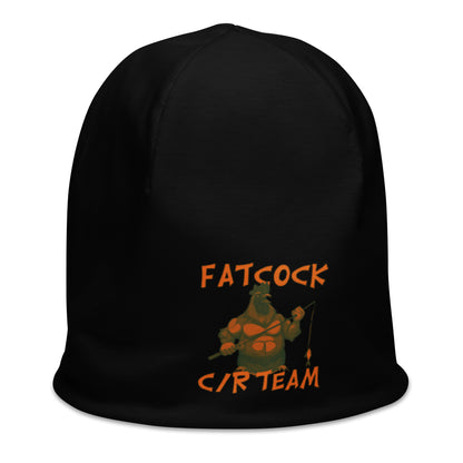 "Fatcock" thin tricot beanie, Jäger colors