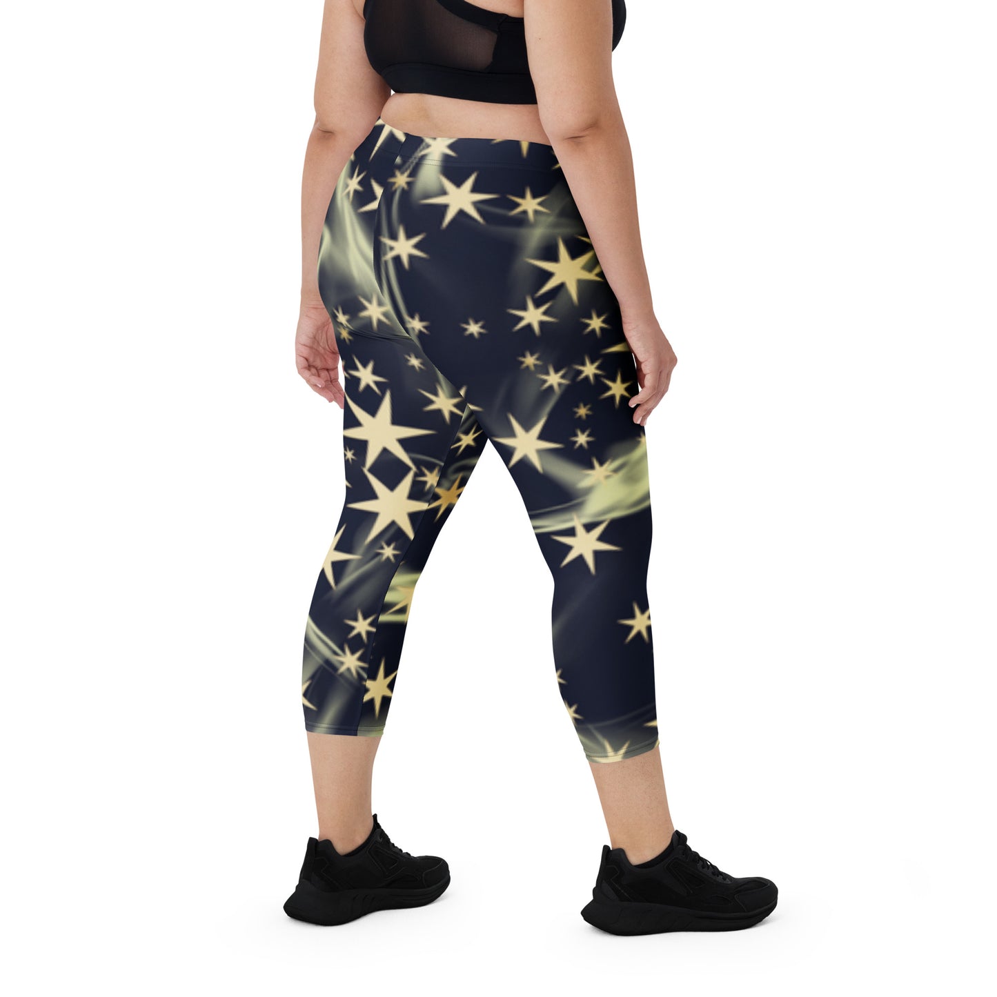 "Stars" capri leggings