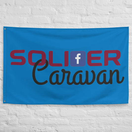 "Solifer Caravan" wall flag