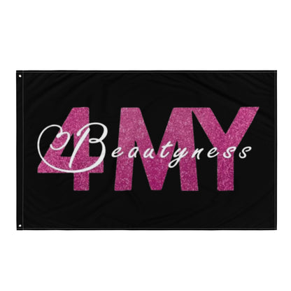 "4MyBeautyness" wall banner