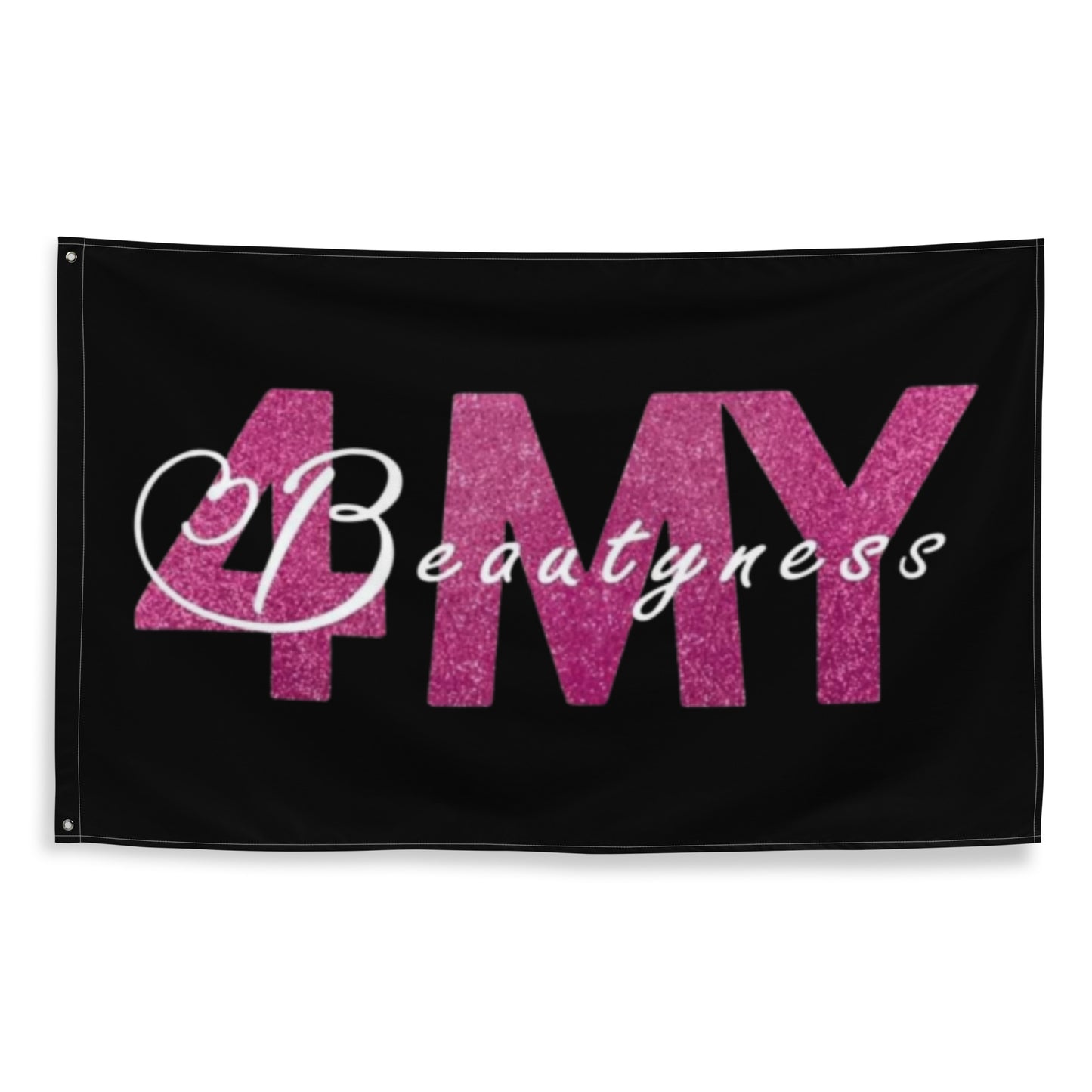 "4MyBeautyness" wall banner