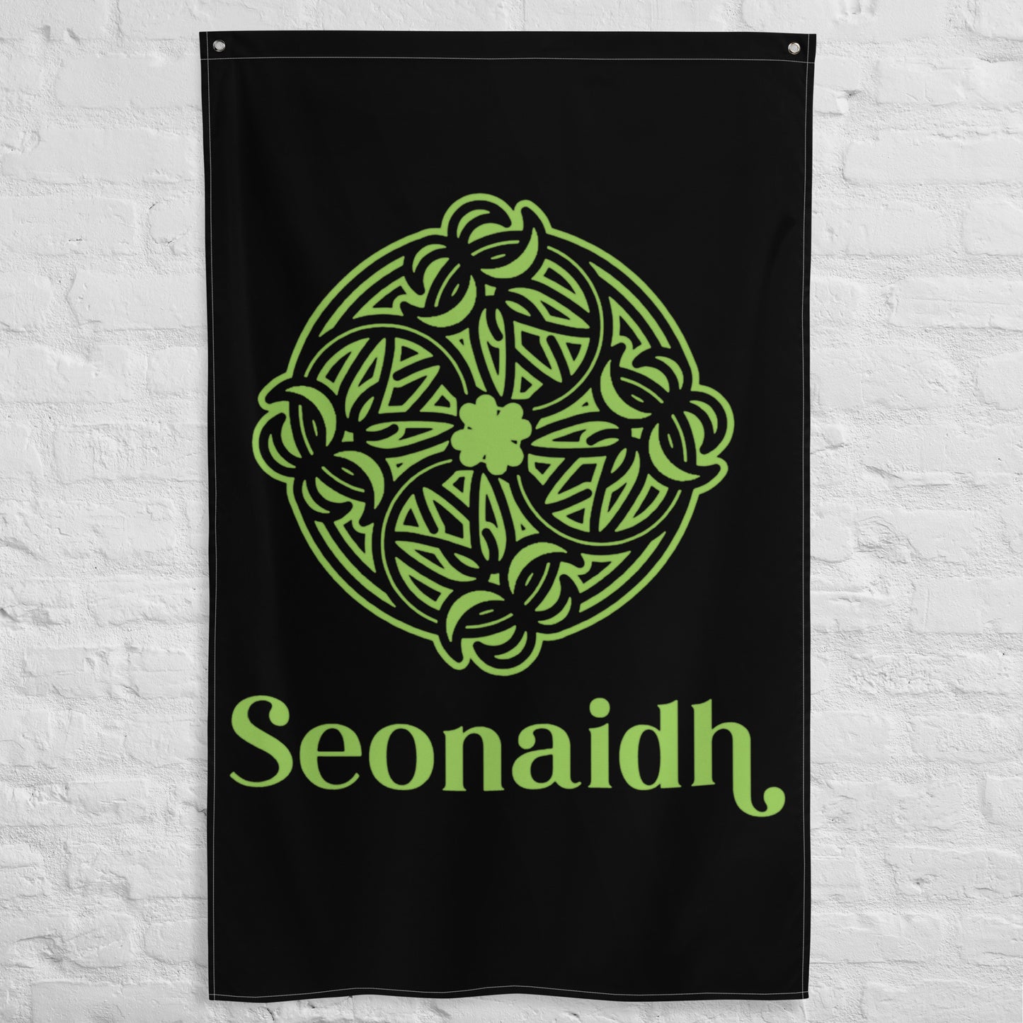 "Seonaidh" seinälippu, pysty