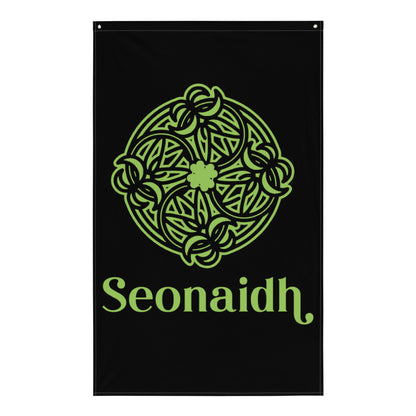 "Seonaidh" seinälippu, pysty