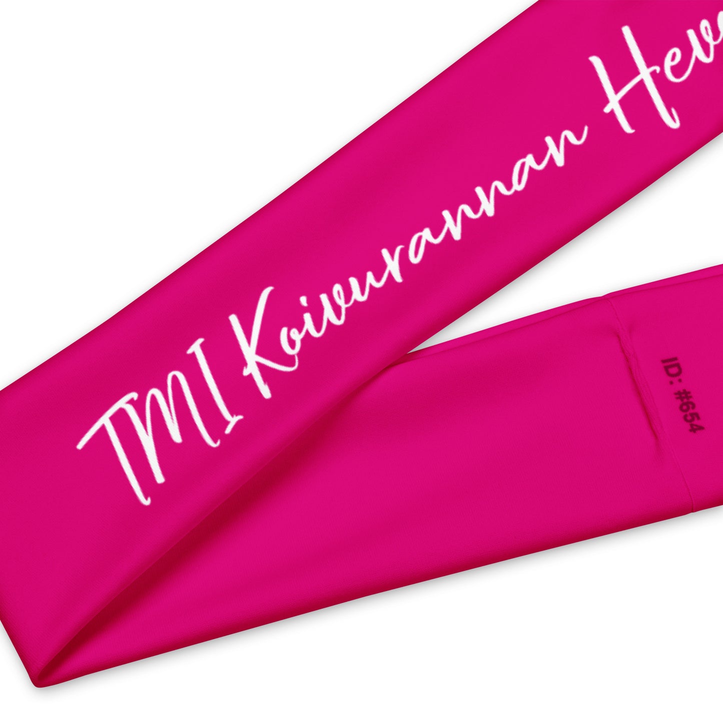"T:mi Koivuranta Horse Services" collar, pink