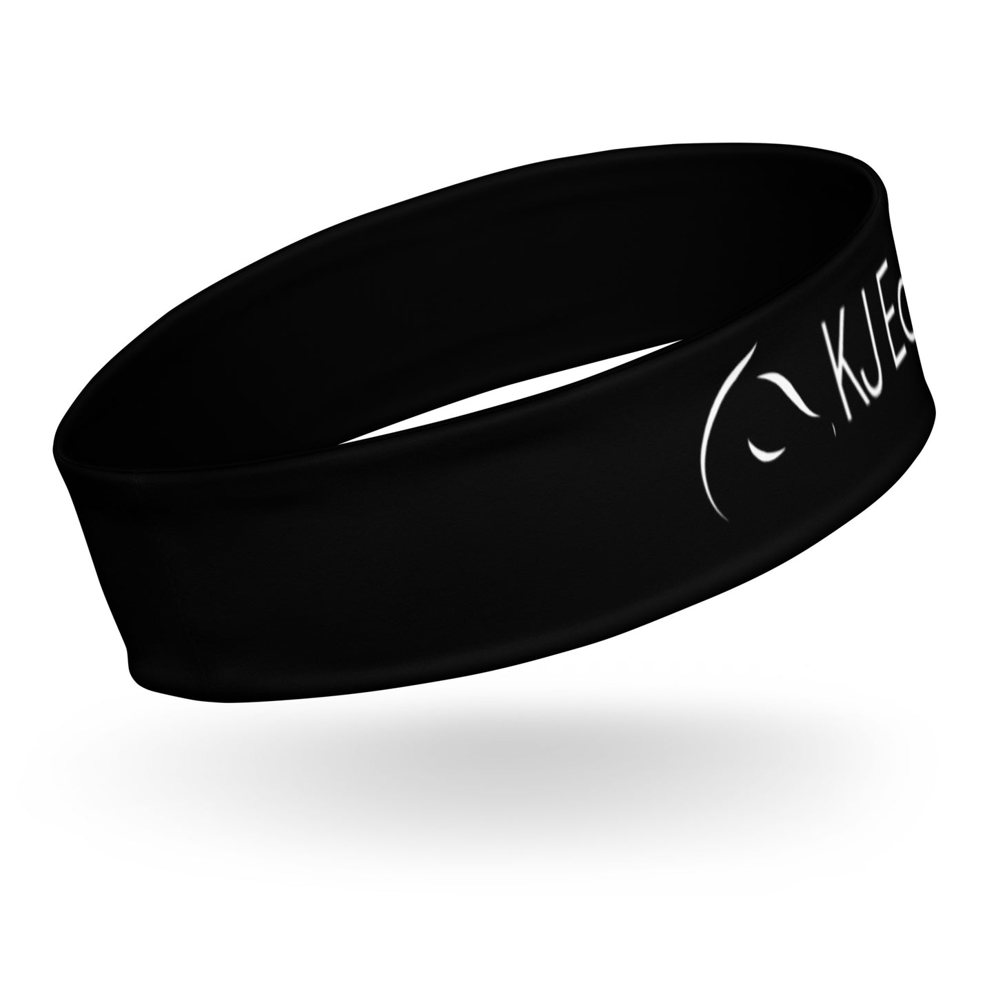 "KJ Equine" collar, black (large text)