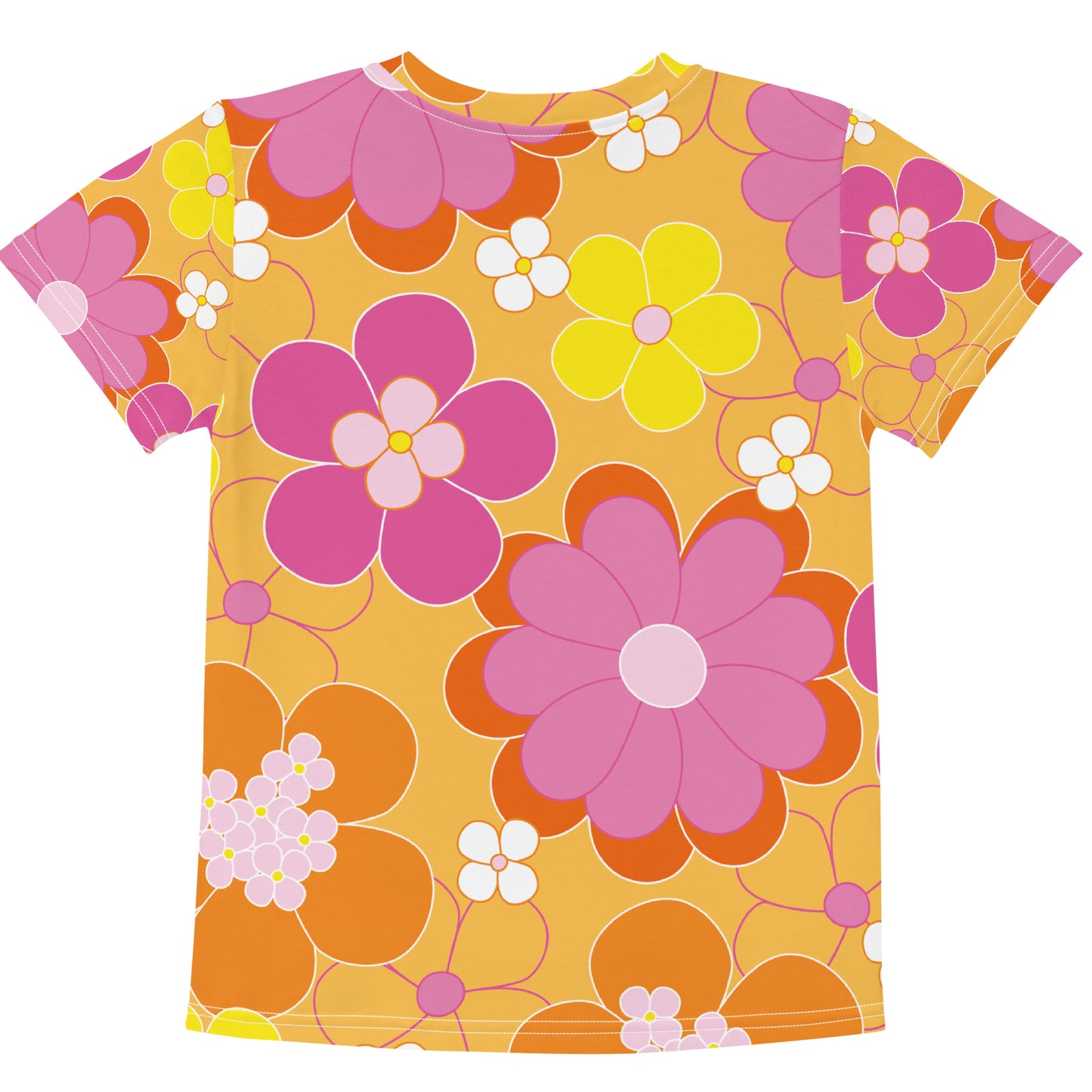 "Flower" patterned children's t-shirt