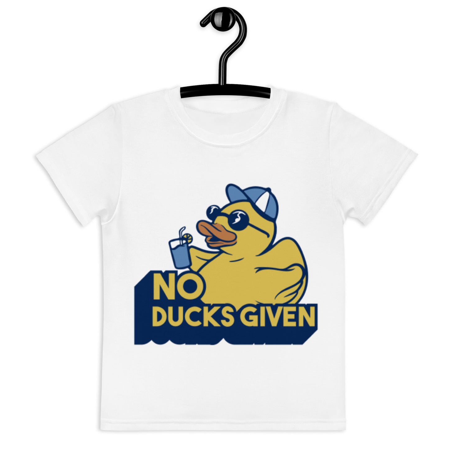 "No ducks" lasten t-paita