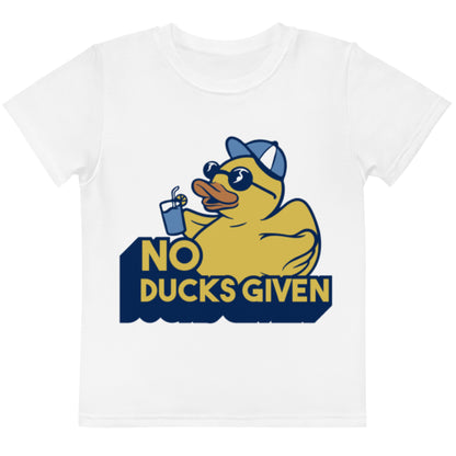 "No ducks" lasten t-paita
