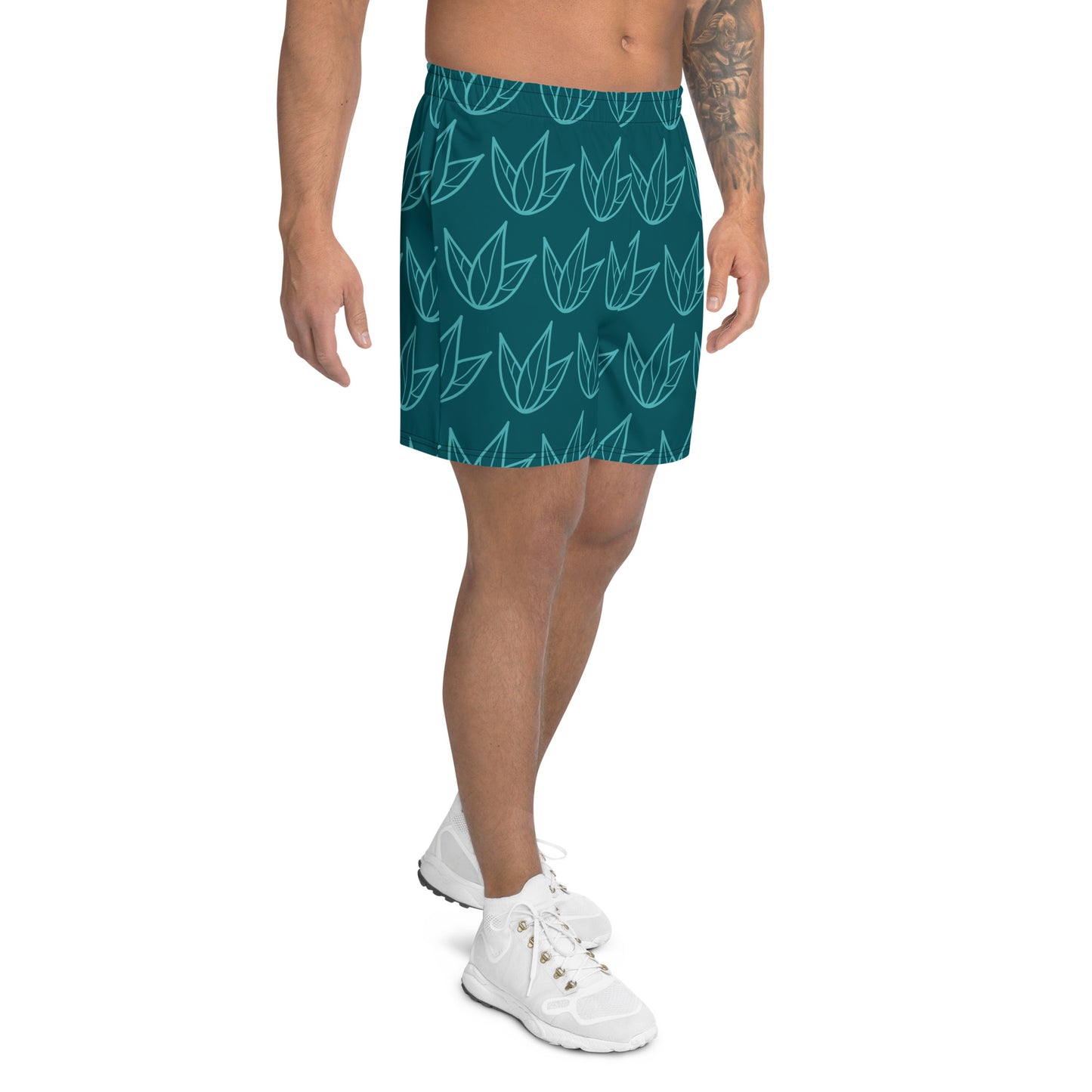 "Leaves" men's sports shorts (organic)