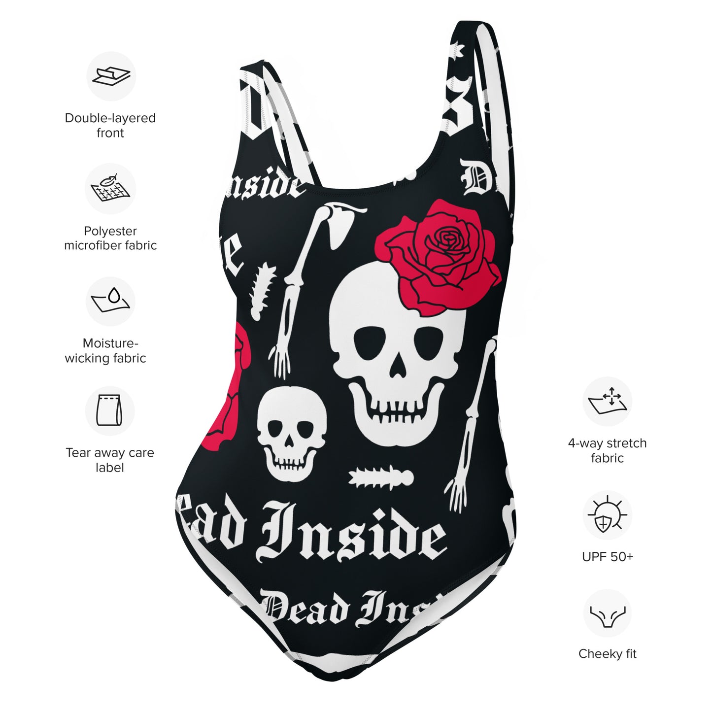 "Dead inside" swimsuit