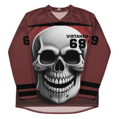 "Skull" hockey jersey (ecological)