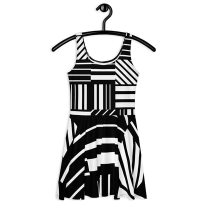 mustavalkoinen kesä mekko edullinen laadukas klarnalle