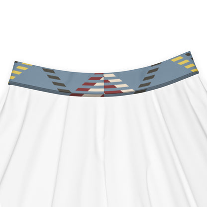 "Porcelain" patterned skirt