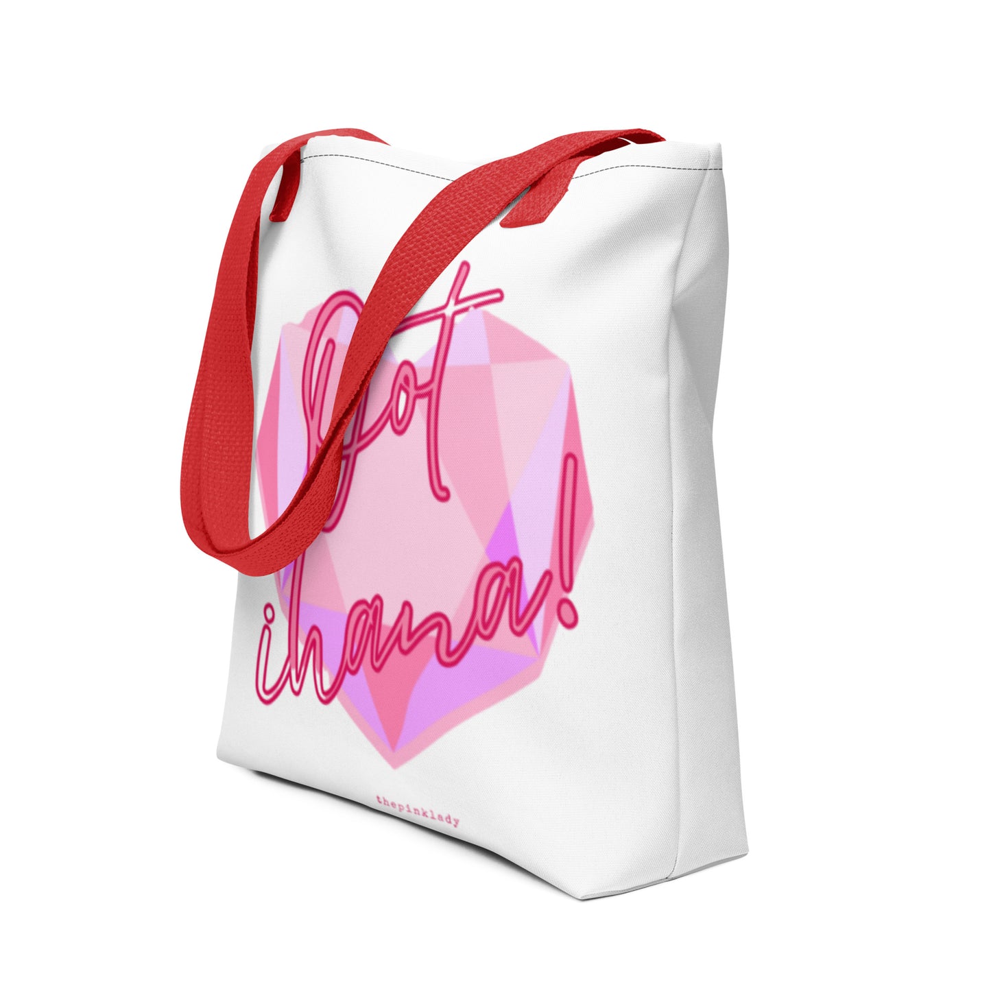 "You are wonderful" canvas bag, white