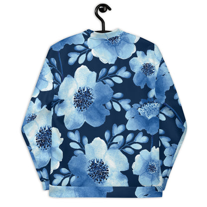 "Flower" women's bomber jacket