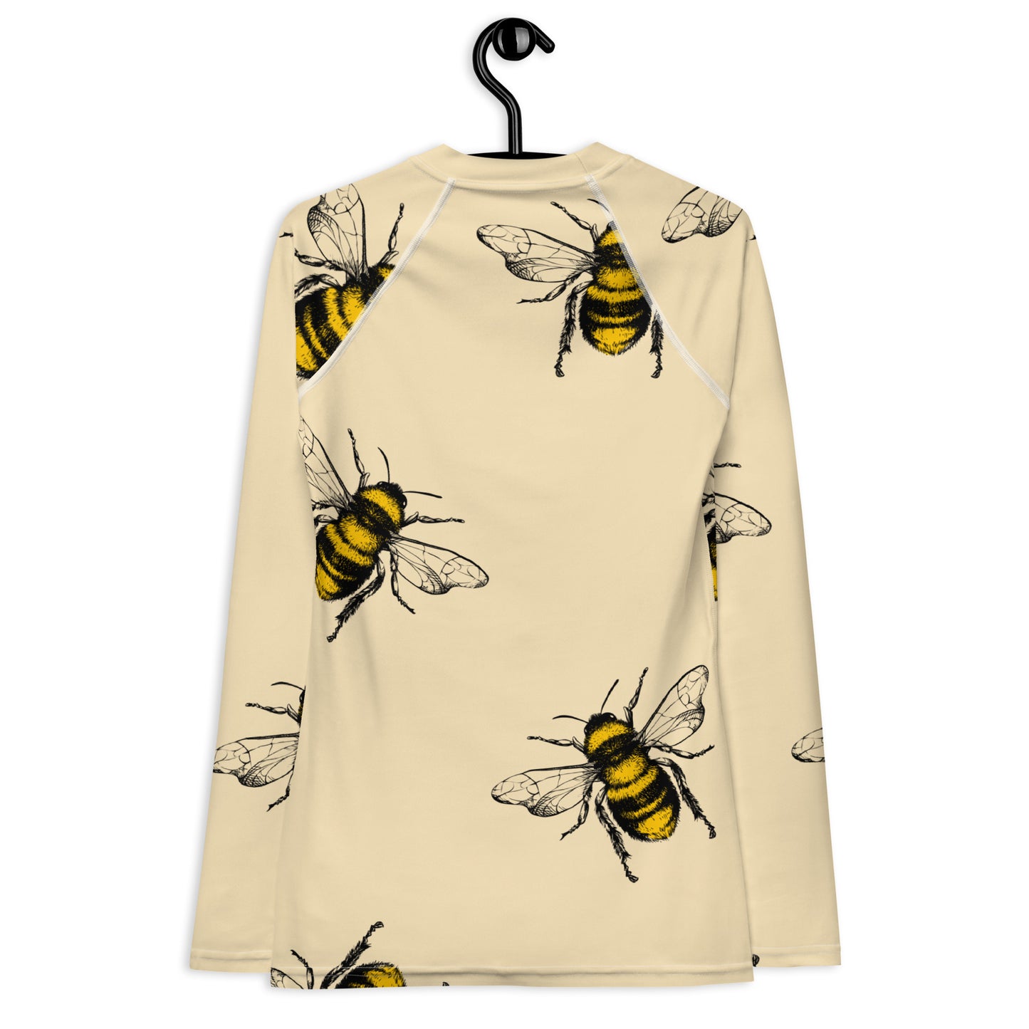Damen-Langarmshirt mit „Wasps“-Muster