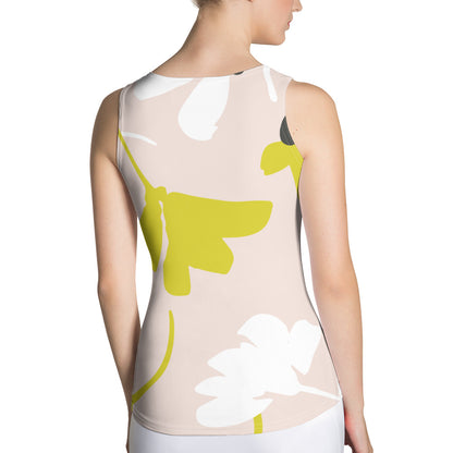 "Flower" patterned women's top