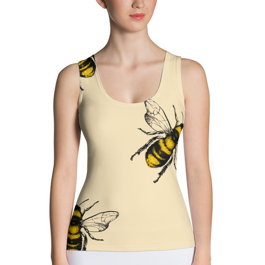 Damenoberteil mit „Wasps“-Muster