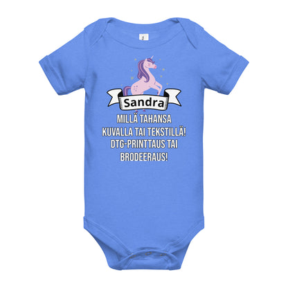 Baby bodysuit (DTG printing or embroidery)