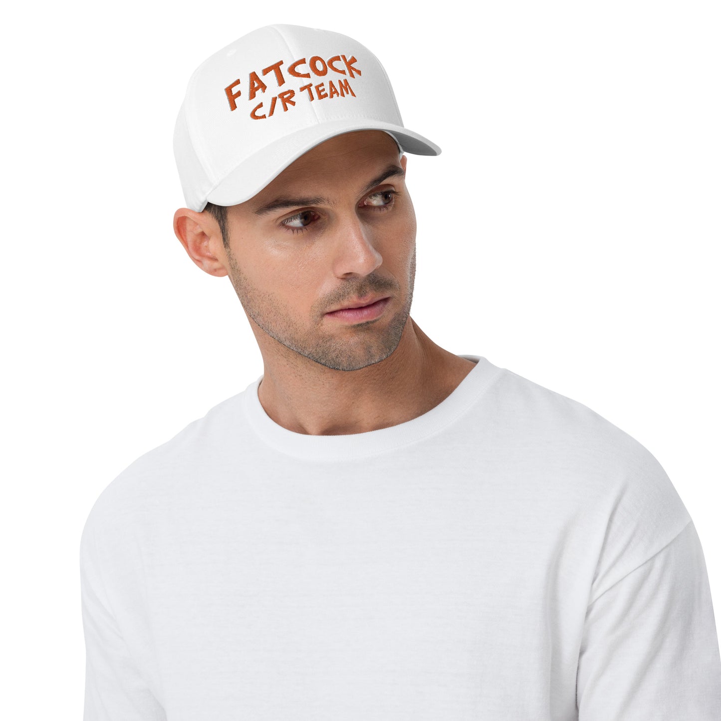 "Fatcock" baseball cap with embroidery