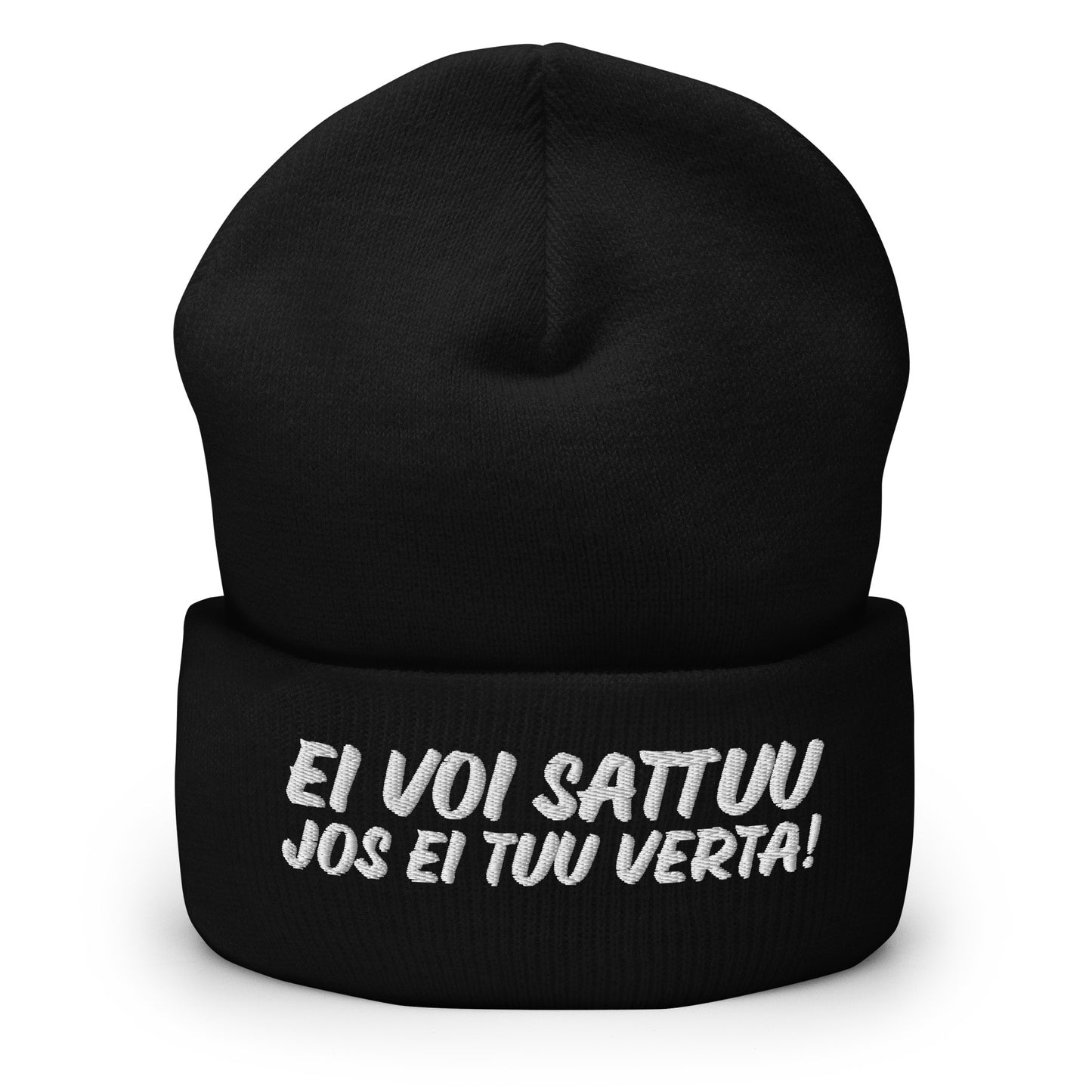 Mütze „Es kann nicht schaden“ (Kundenwunsch)