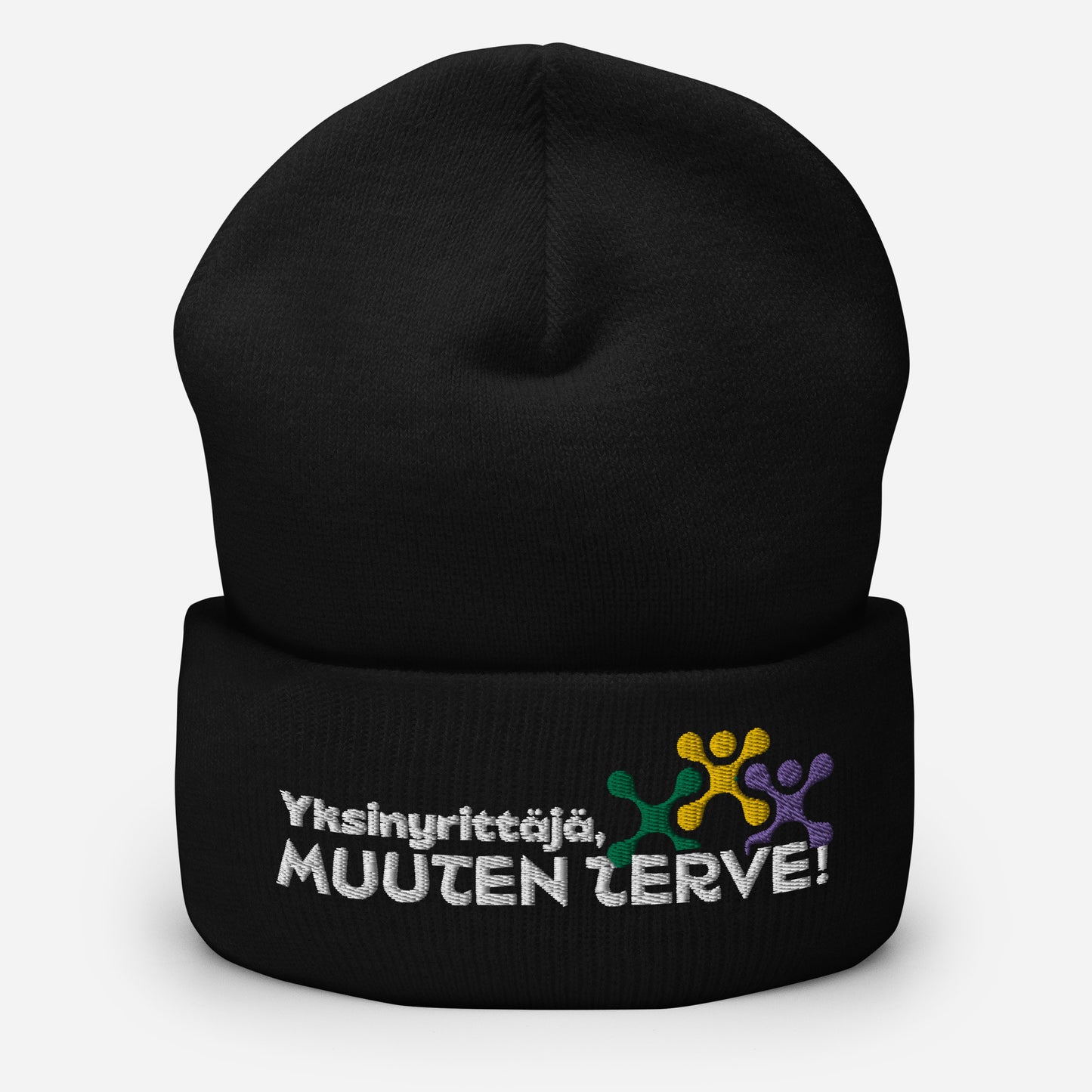 „Unternehmer, sonst gesund“ Beanie mit Stickerei (MyRy)