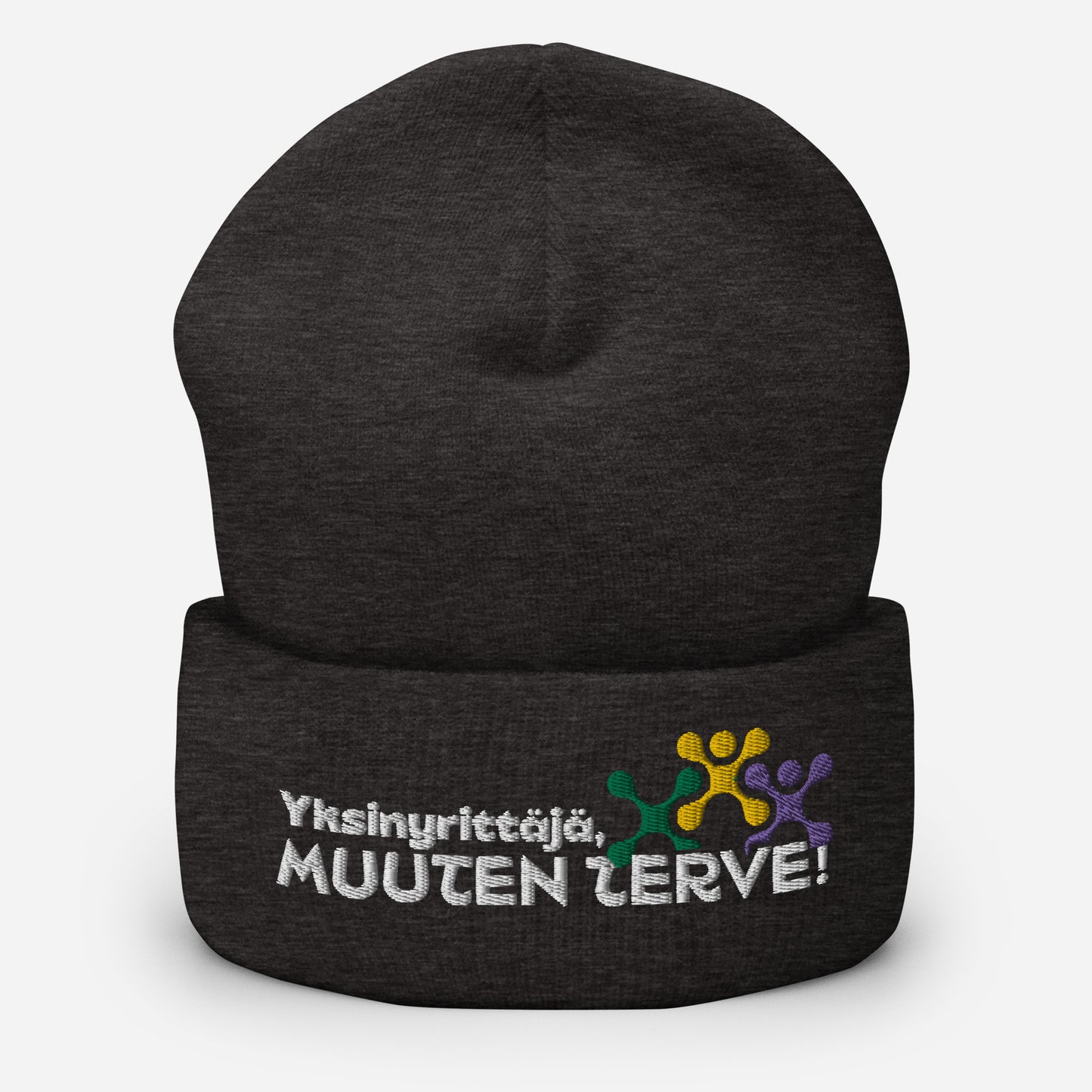 „Unternehmer, sonst gesund“ Beanie mit Stickerei (MyRy)