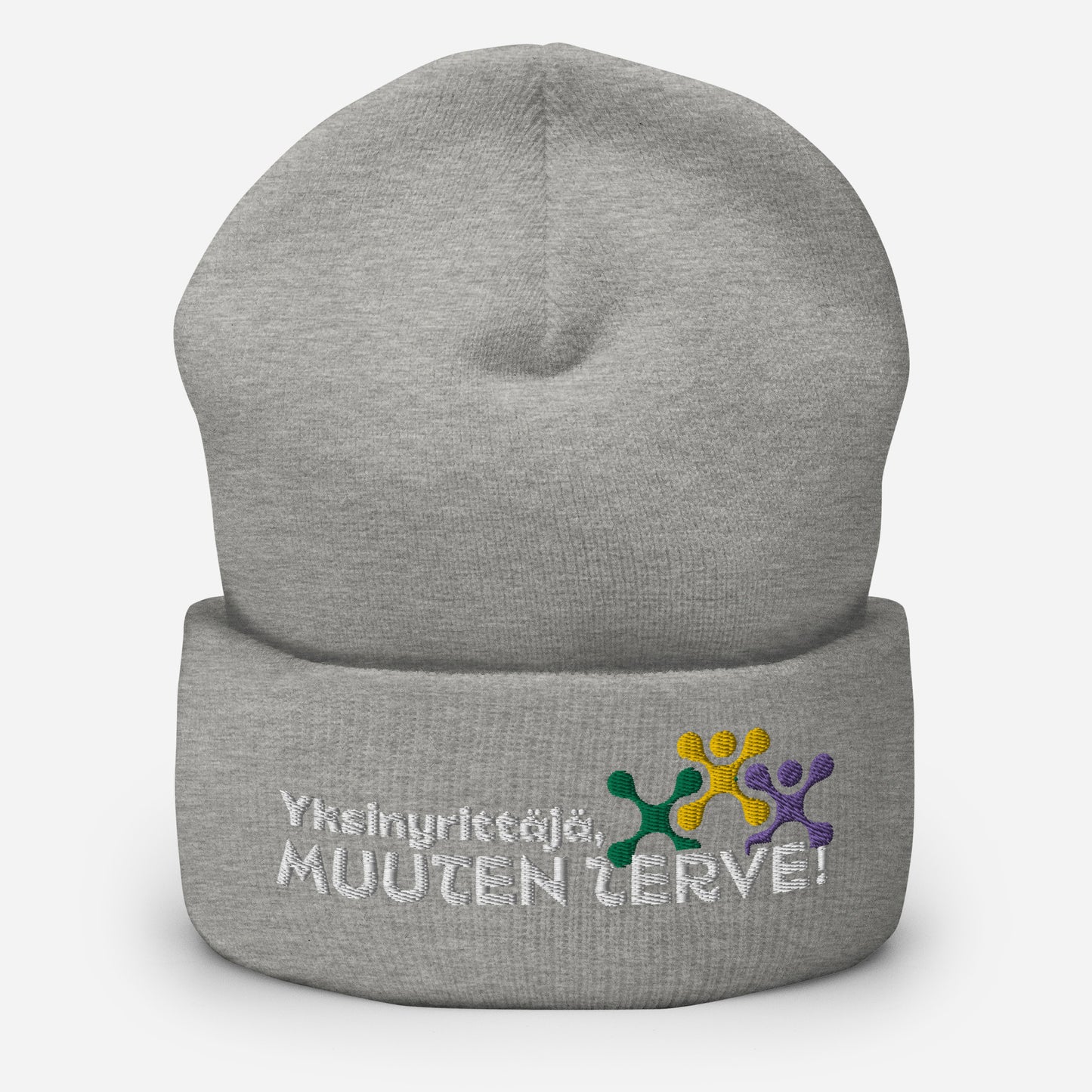 „Unternehmer, sonst gesund“ Beanie mit Stickerei (MyRy)