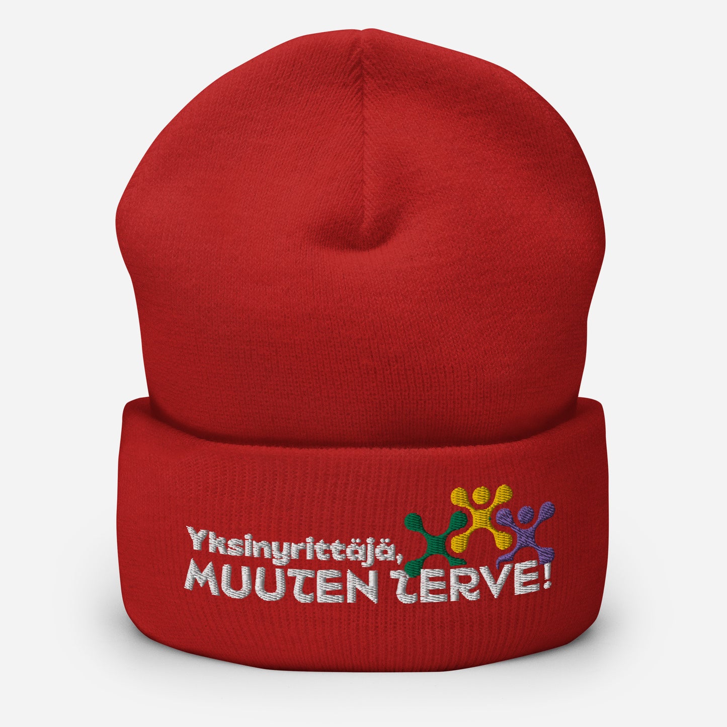 „Unternehmer, sonst gesund“ Beanie mit Stickerei (MyRy)