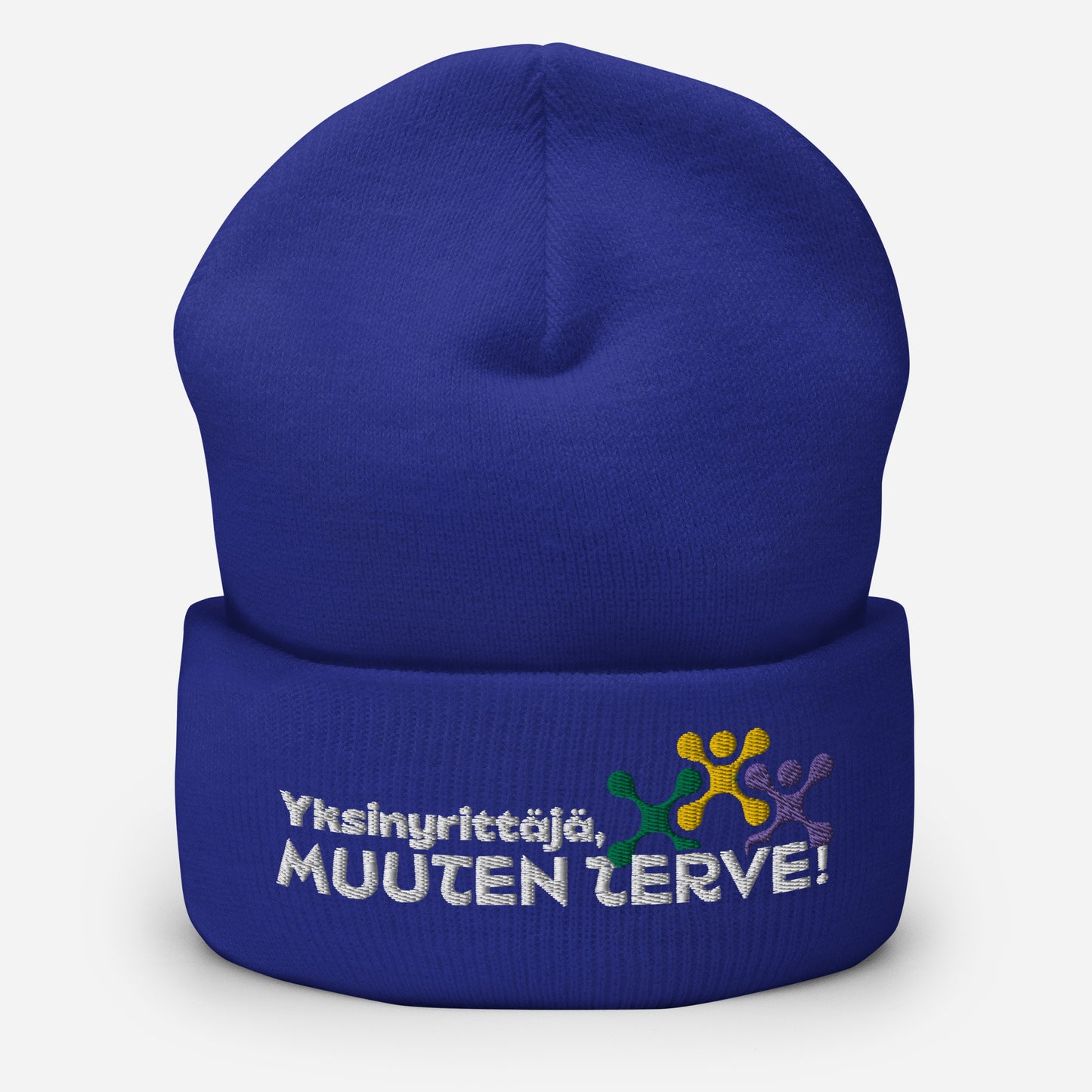 „Unternehmer, sonst gesund“ Beanie mit Stickerei (MyRy)