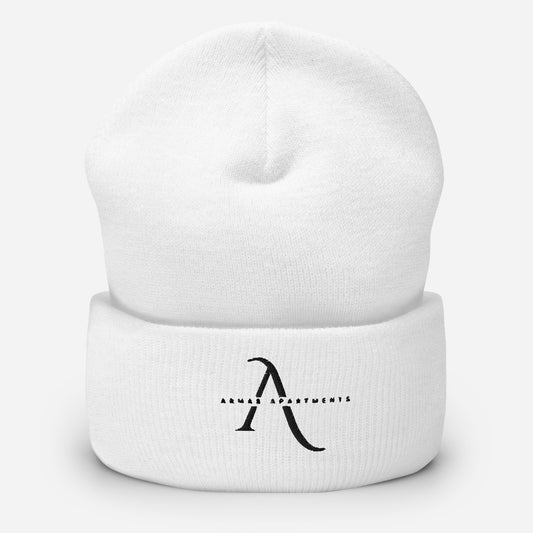 "Armas Apartments" beanie with embroidery