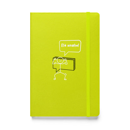 "Live and forget!" hardcover notebook