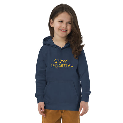 "Positive" children's hoodie (ecological)